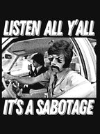 Sabotage Boutique Beastie Boys Old Style Fan Art Design Shirt