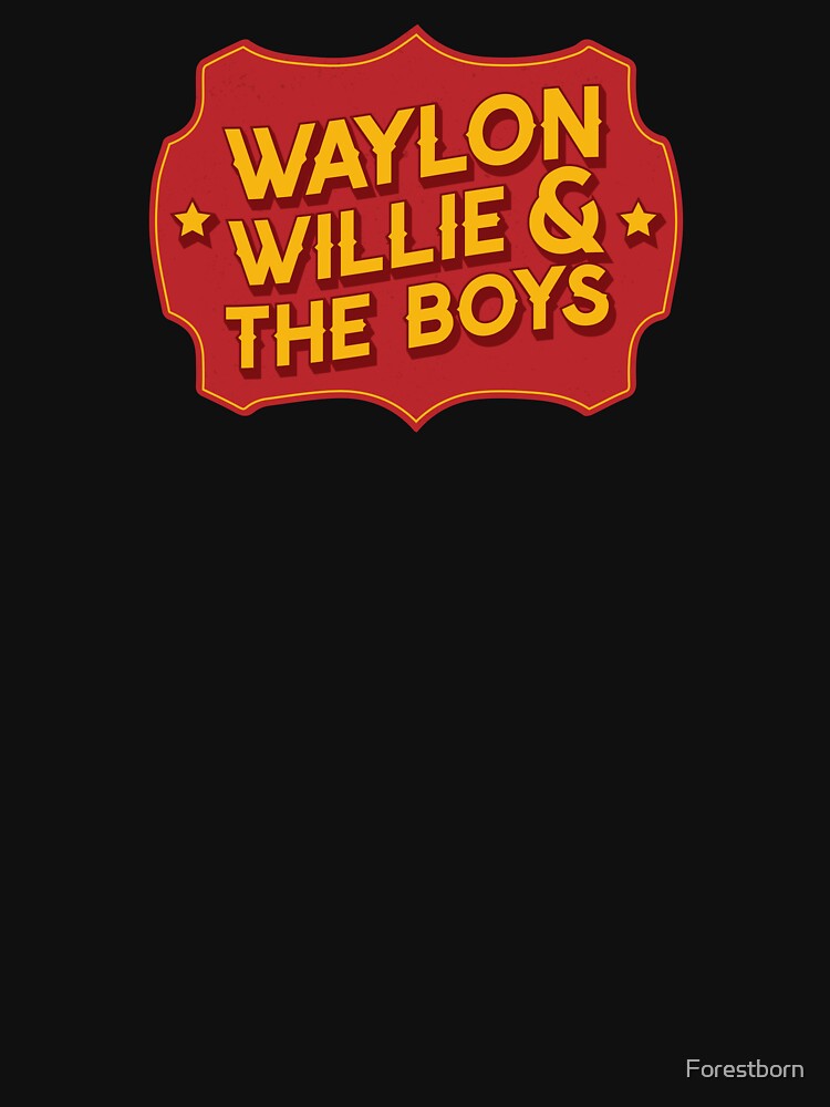 Waylon & Willie - Country Music Shirt
