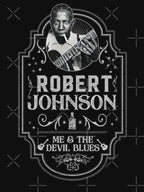 Robert Johnson - Me And The Devil Blues - Tribute Shirt
