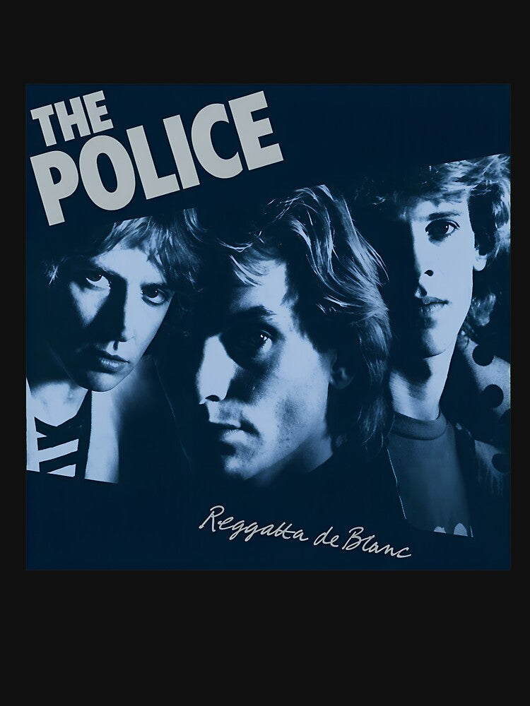 The Police Reggatta De Blanc Iconic Band Shirt