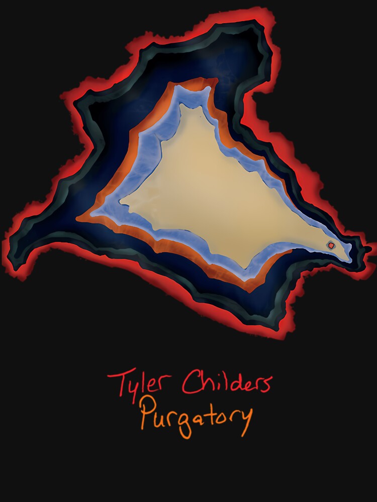 Layered Organic Mineral Cross Shirt