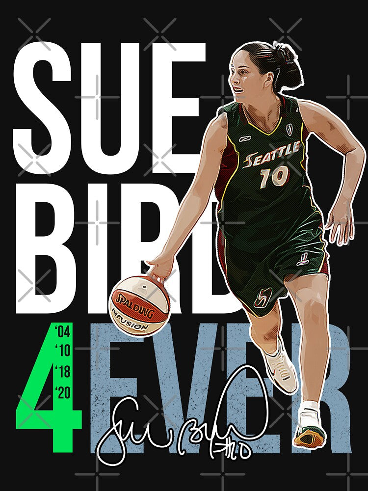 Sue Bird 4ever Legend Basketball 3000 Assists Signature Vintage Retro Shirt