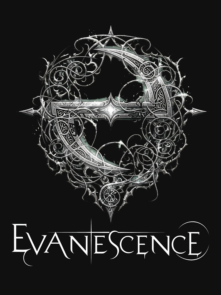 Evanescence Band Logo Thorn Circle Rock Shirt