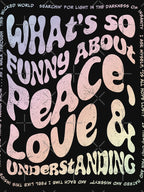 Elvis Costello - Peace Love And Understanding Shirt
