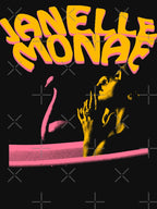 Grunge Pink And Yellow Typography Pop Shirt