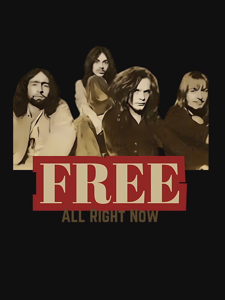 Hard Rock Band - All Right Now Shirt