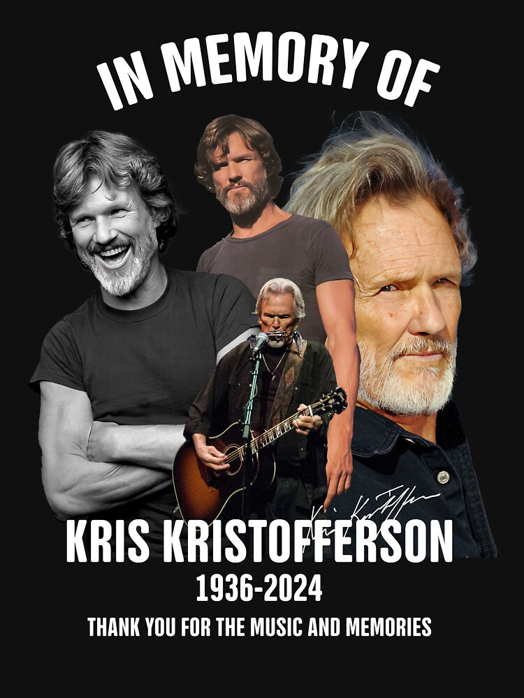 In Memory Of Kris Kristofferson Shirt