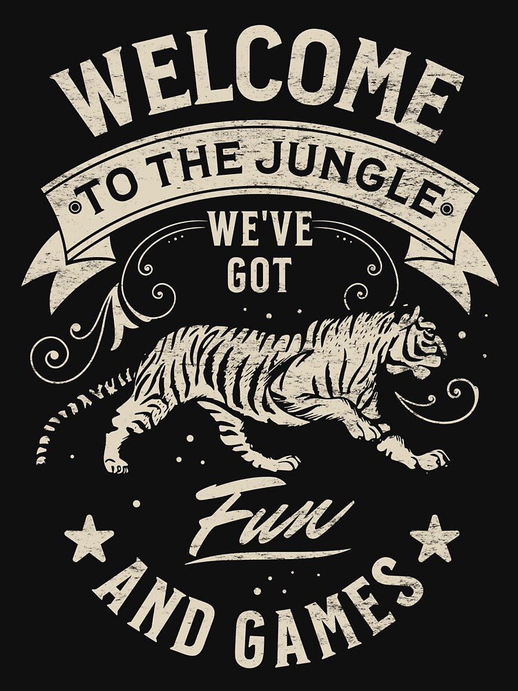 Welcome To The Jungle - 80's Rock Nostalgia Shirt