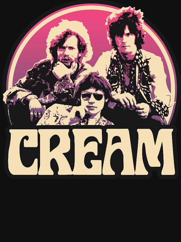 Creams Men Women Band Graphic Retro Shirt