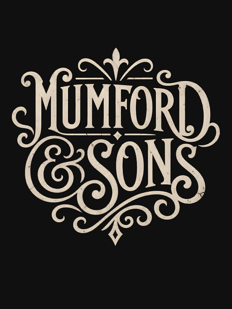 Mumford And Sons Vintage Style Band Artwork Shirt