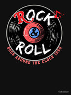 Rock Music Record - Retro Feeling Clothing Shirt