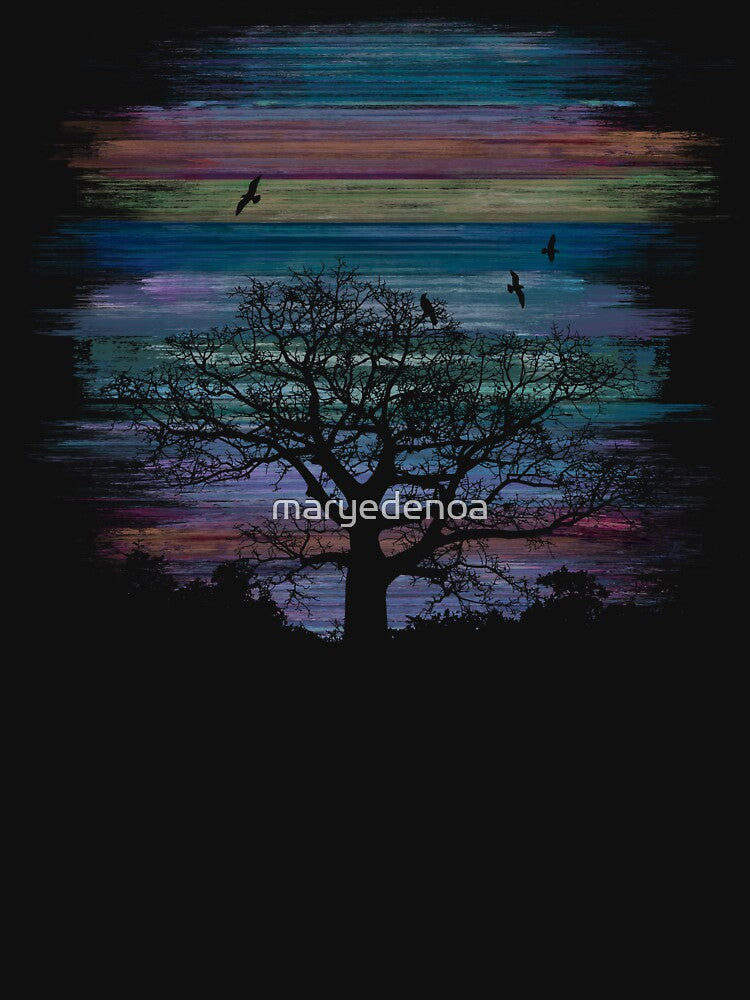 A Tree At Sunset Shirt