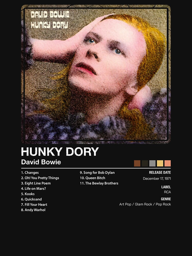 David Bowie Hunky Dory Shirt