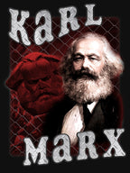 Karl Marx 90s Bootleg Rap Shirt