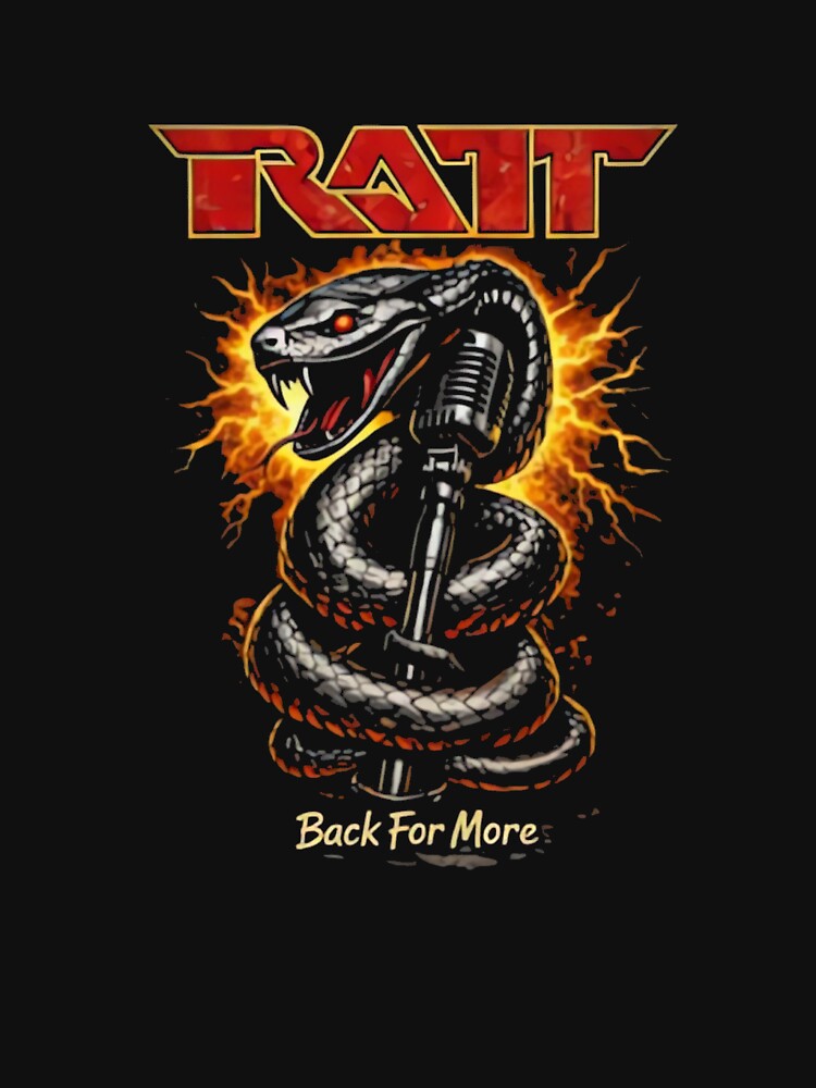 Ratt Back For More Band Shirt