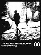 Sunday Morning The Velvet Underground Minimalist Graphic Artwork Shirt