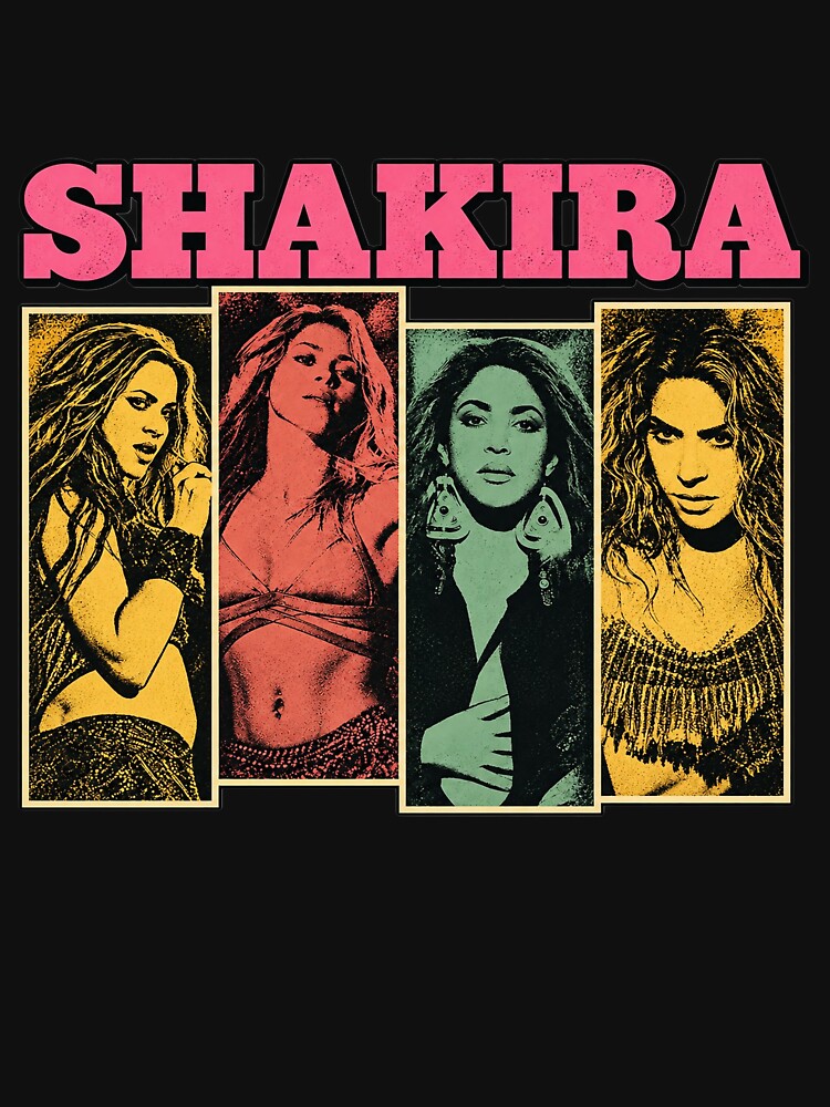 Shakira Retro 90s Bootleg Vintage Graphic Shirt