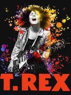 T Rex Rock Band Marc Bola Shirt