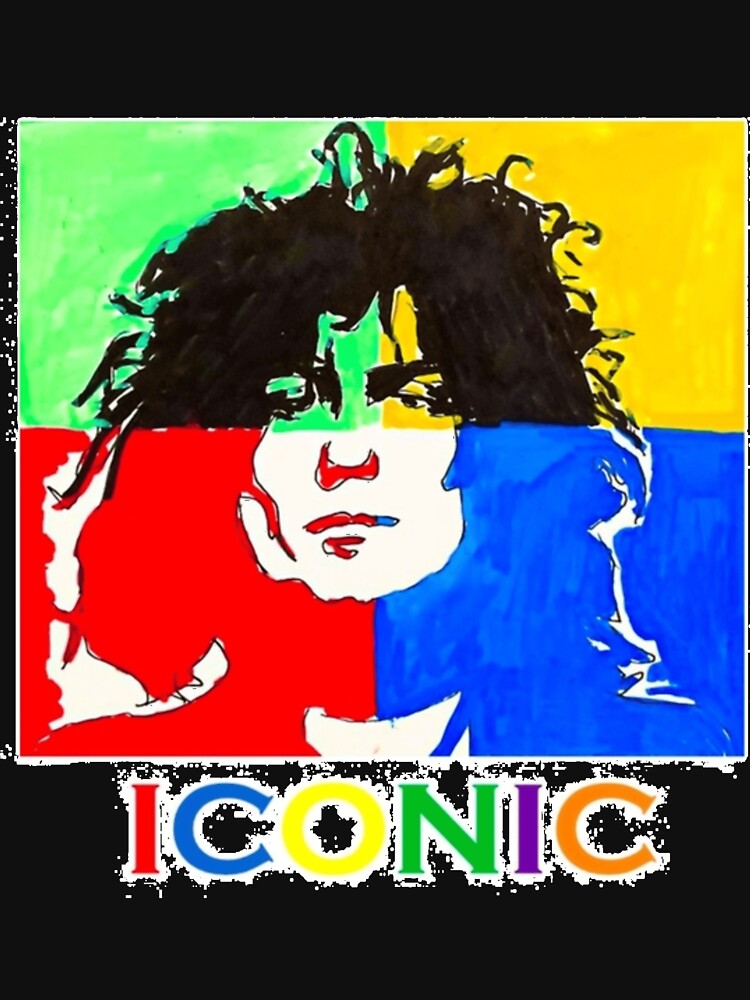 Marc Bolan Colorful Glam Rock Portrait Design Shirt