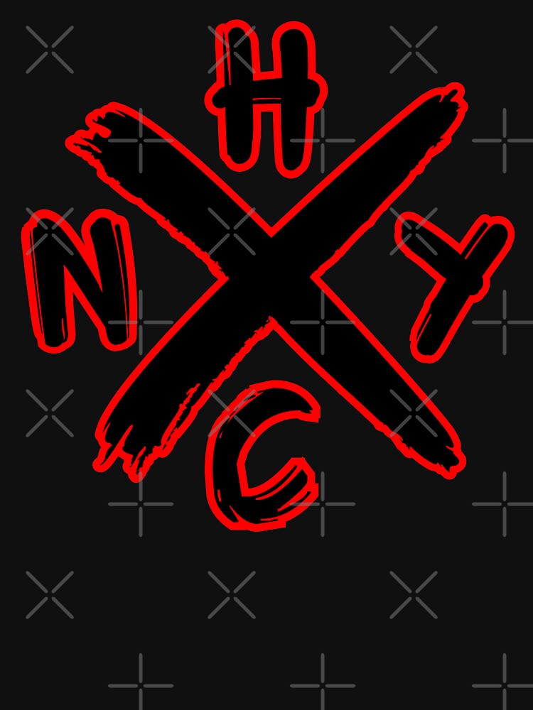 NYHC Graffiti Black And Red Shirt