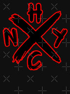 NYHC Graffiti Black And Red Shirt