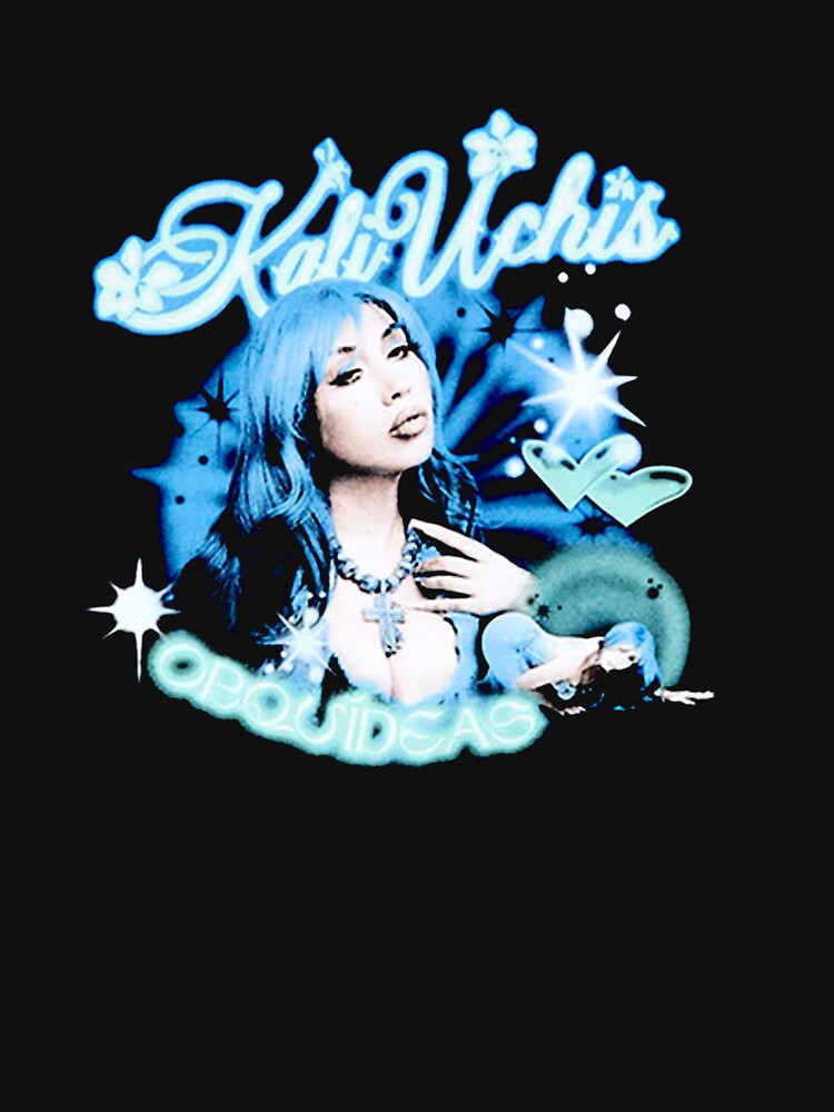 Blue Y2k Style Neo Soul Singer Shirt