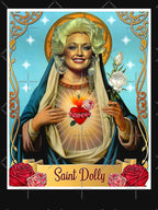 Santa Dolly Brings Sparkles Sass And Joy Shirt