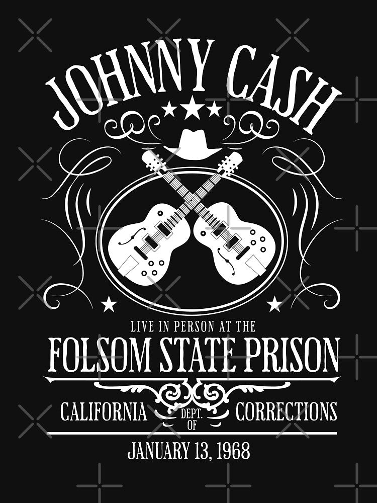 Johnny Cash Live At Folsom State Prison - Jan 13 1968 Shirt