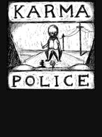 Karma Police Music Video Illustration Shirt