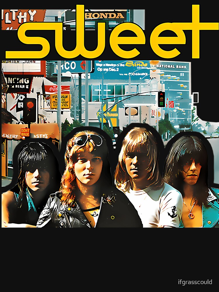 Sweet Glam Rock Band Shirt