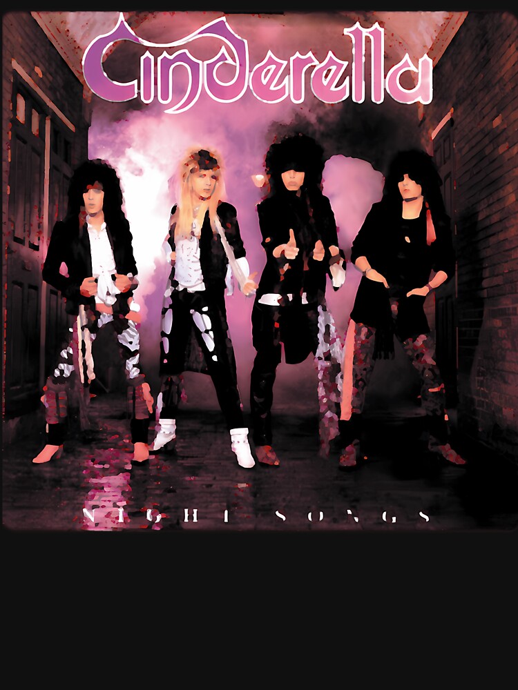 Cinderella Night Songs Hair Metal Band Shirt