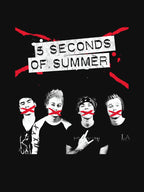 5SOS Crossed Lines Portrait Design Shirt