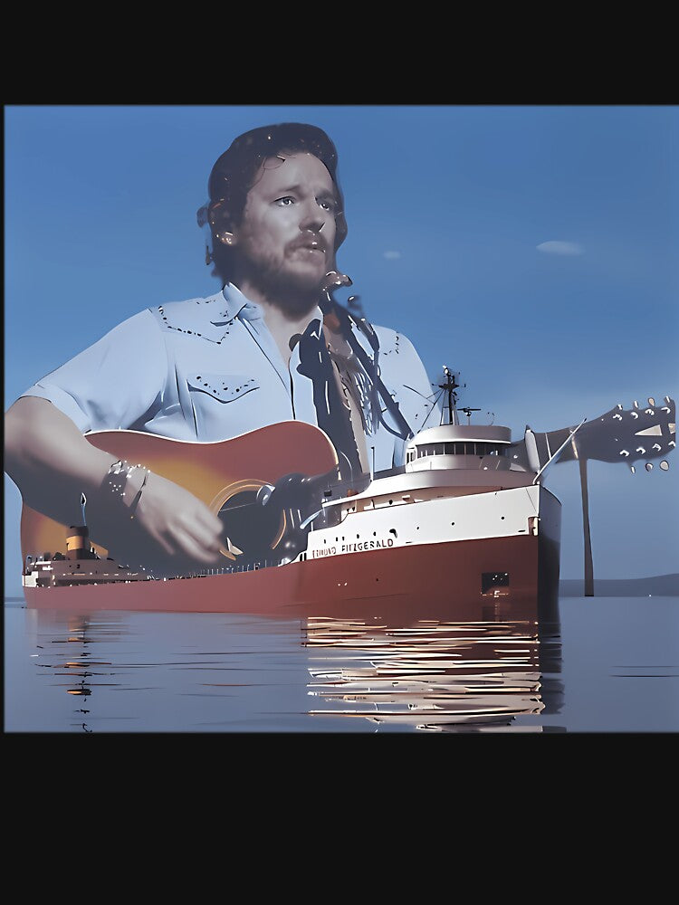 Gordon Lightfoot And Edmund Fitzgerald Shirt