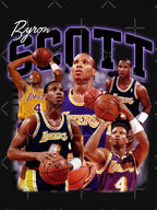 Byron Scott Basketball Retro 80s 90s Bootleg Rap Style Shirt