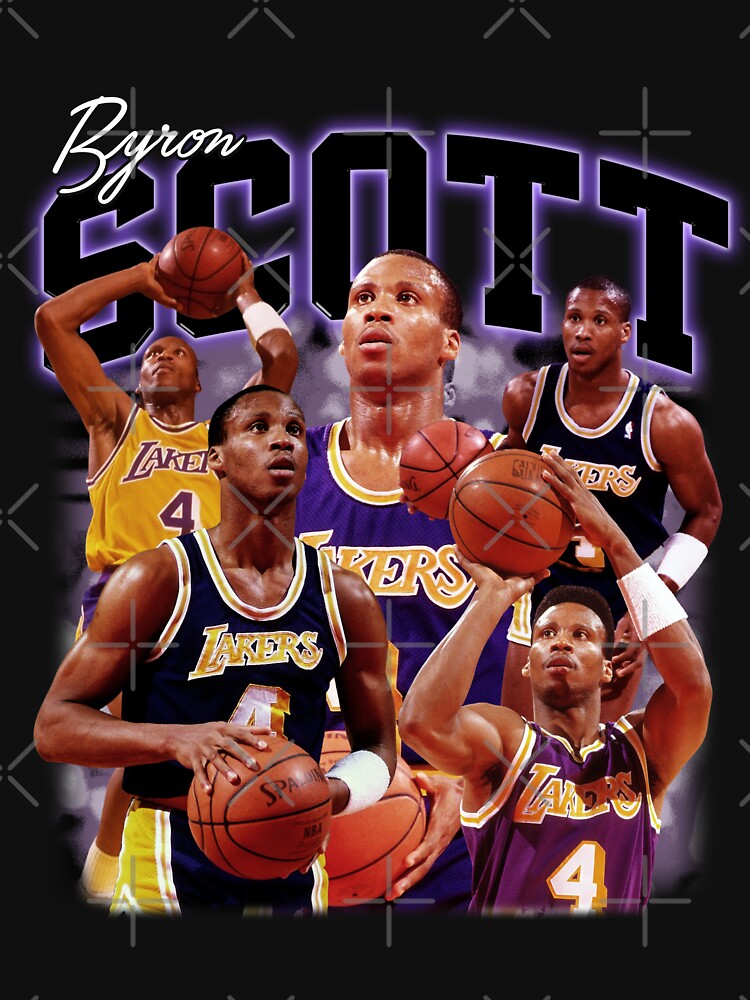 Byron Scott Basketball Retro 80s 90s Bootleg Rap Style Shirt