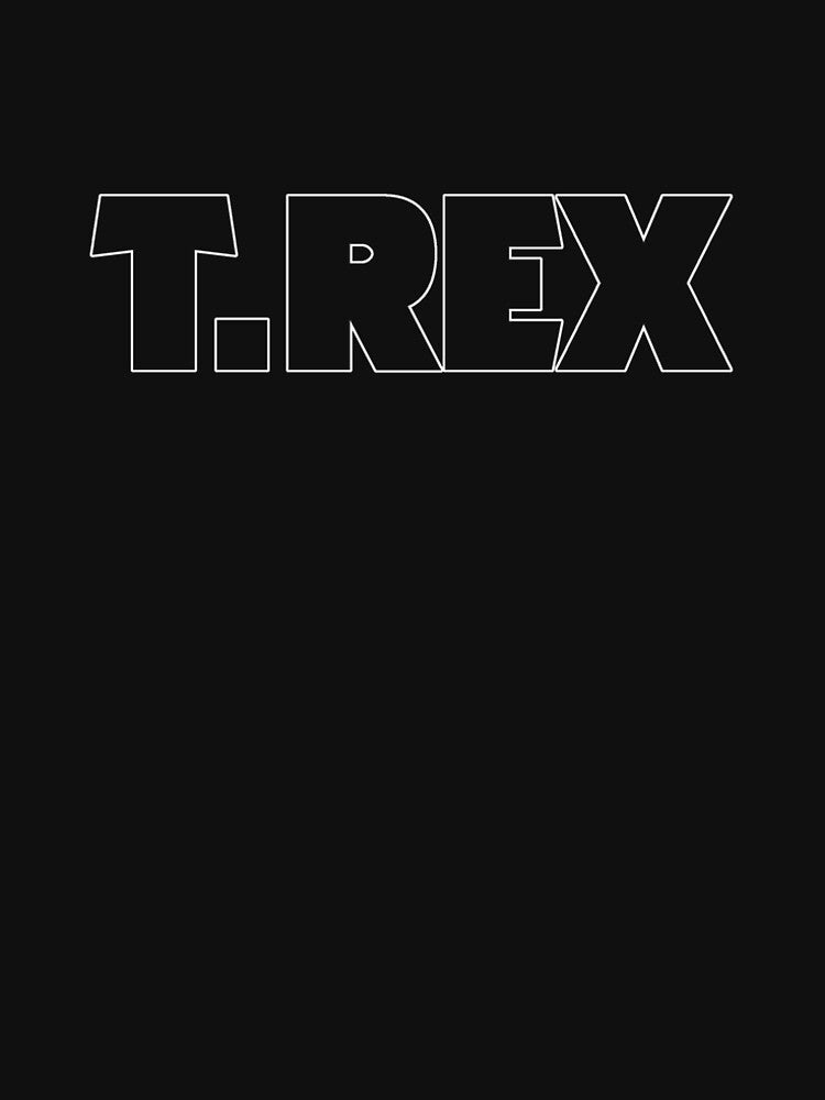 T Rex Outline Logo Shirt