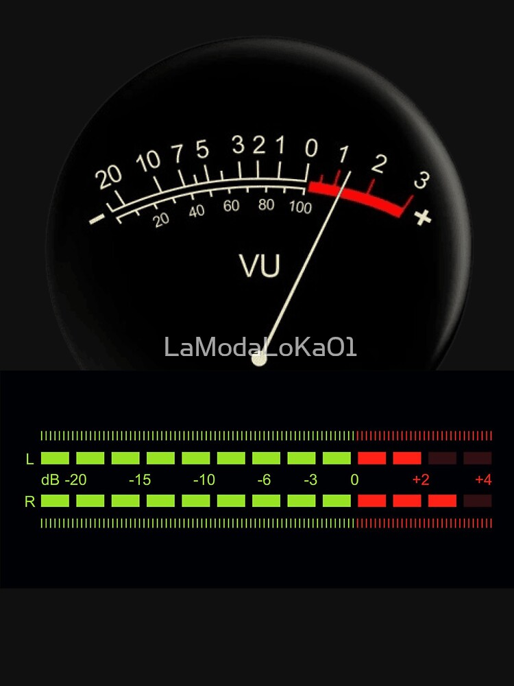 VU Meters Vintage HIFI Audio Shirt