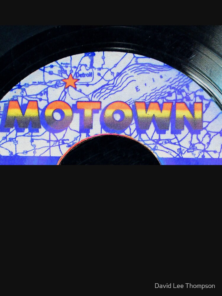 Motown Records Label Art Design B Shirt