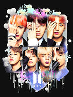 BTS All Together Colorful Art Shirt