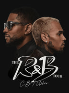 Chris Brown Usher R&B Tour Portrait Design Shirt