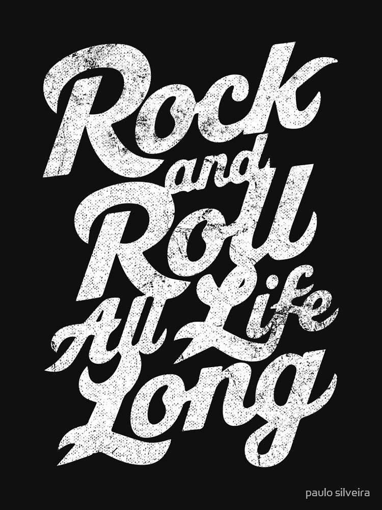 Rock And Roll All Life Long Shirt