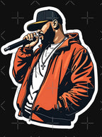 Freestyle King Rap Bars Hip Hop Art Shirt