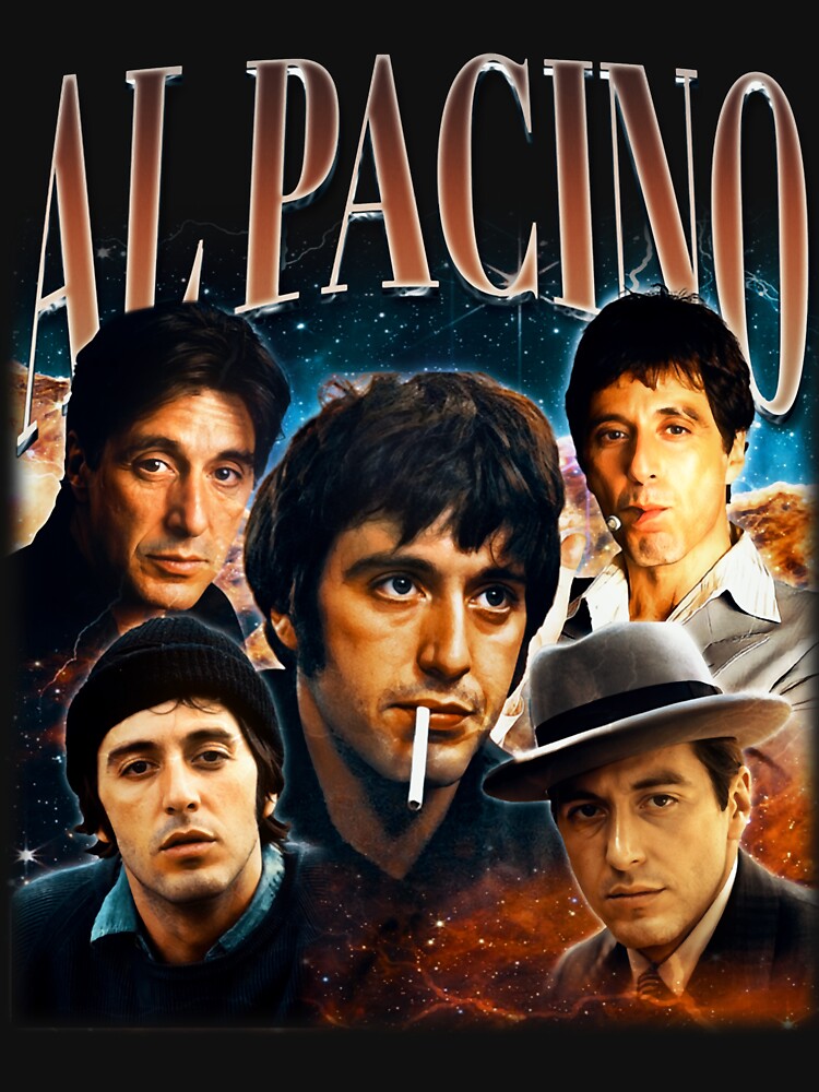 AL PACINO Vintage 90s Style Al Pacino Homage Rap Hip-hop Shirt