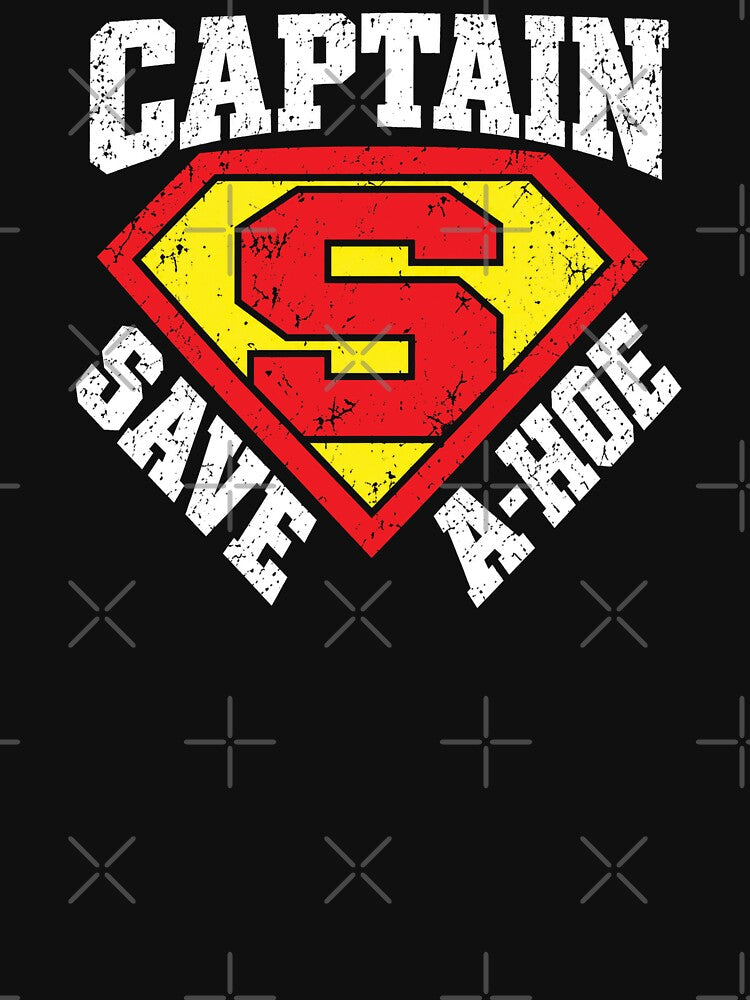 Captain Save A Hoe Costume Halloween 2 Shirt