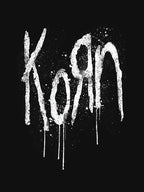 Korn Logo Distressed Rock Band Graphic Design Shirt
