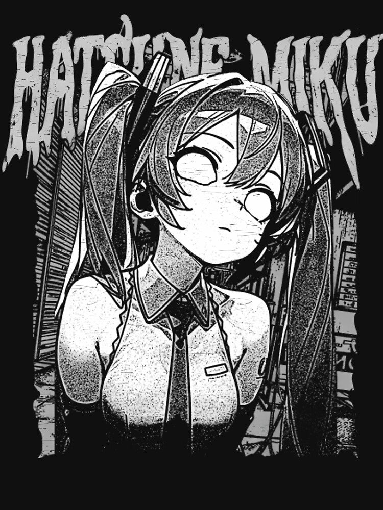 Hatsune Miku Heavy Metal Design Shirt
