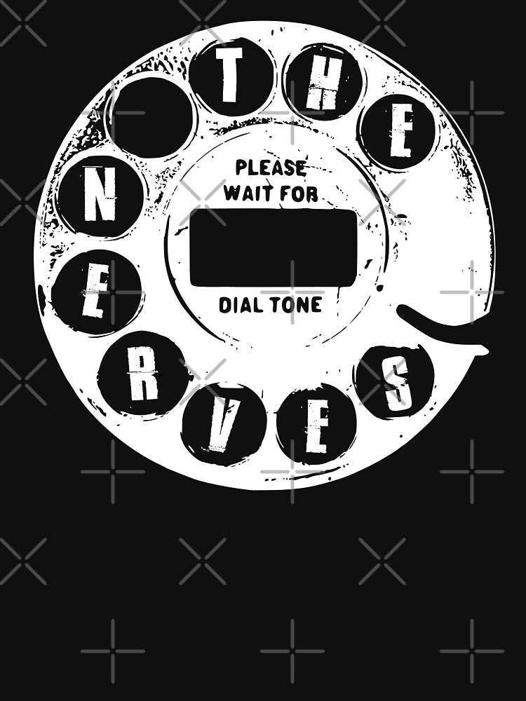 The Nerves Telephone - White Shirt