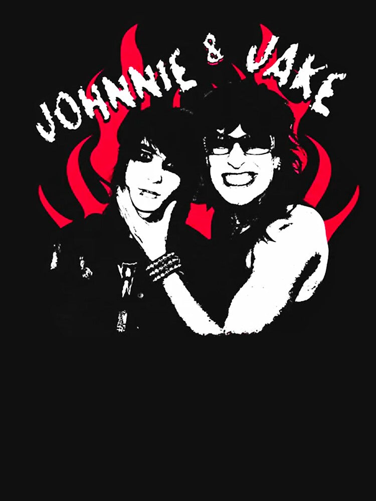 Jake And Johnnie Flames Shirt