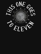 This One Goes To Eleven - Rock Music Amplifier Nerd Shirt