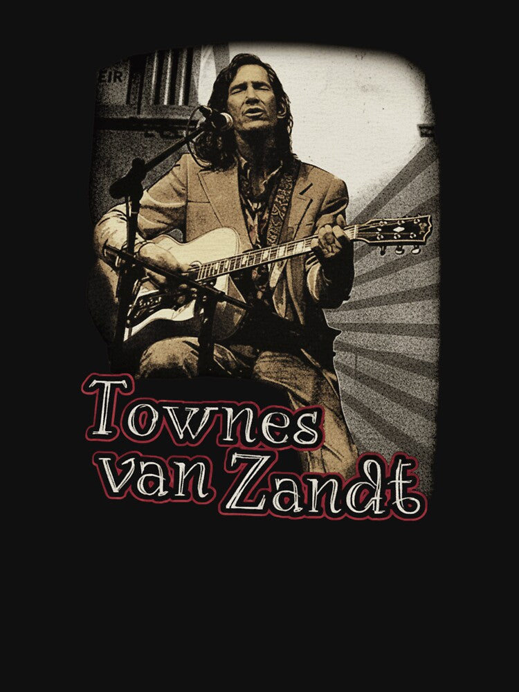 Townes Van Zandt Vintage Shirt
